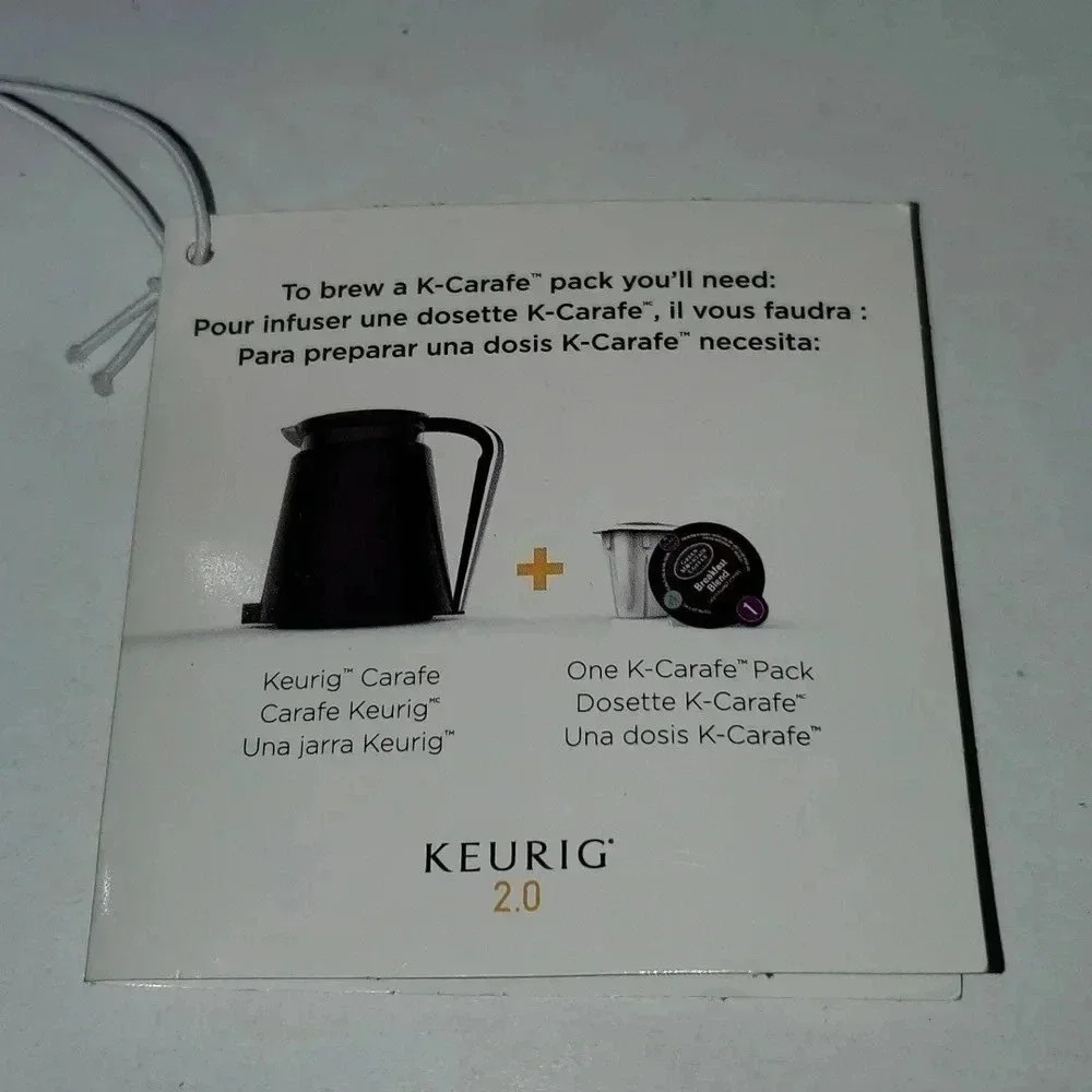 Keurig 2.0 Carafe Pot 32 oz NWT